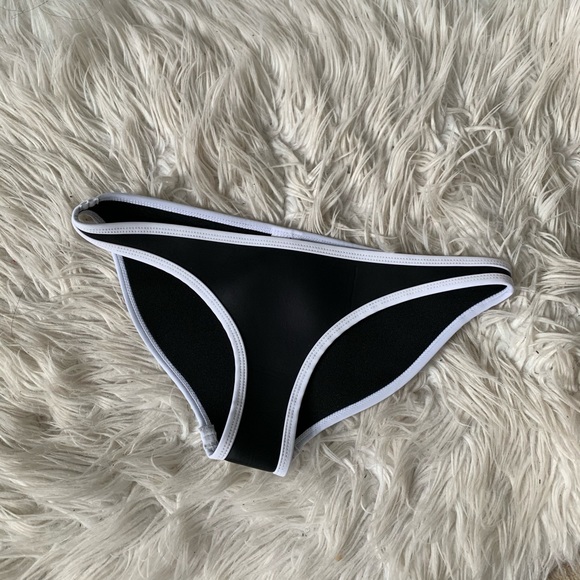 Hoaka Black Bikini Bottoms - Picture 2 of 4